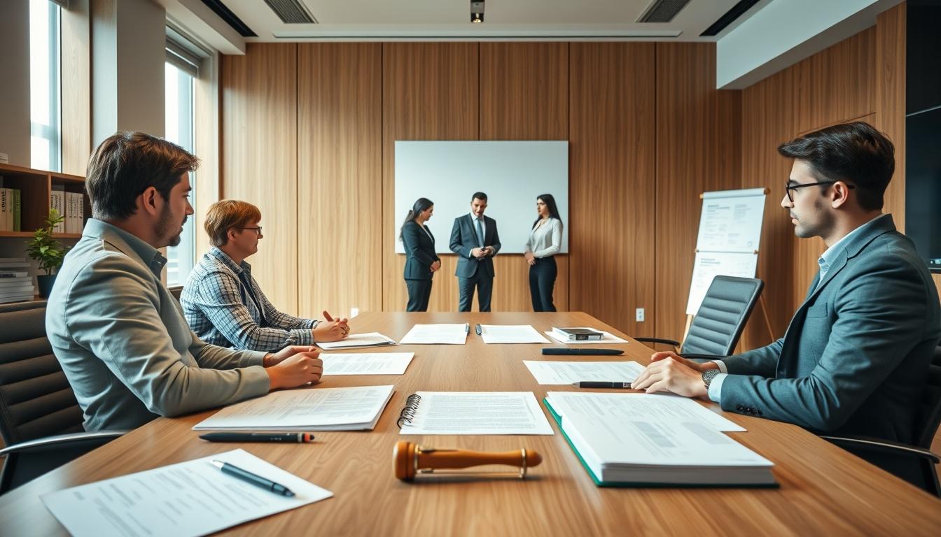 Senior legal support team